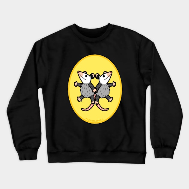 Gemini Crewneck Sweatshirt by Possum Mood